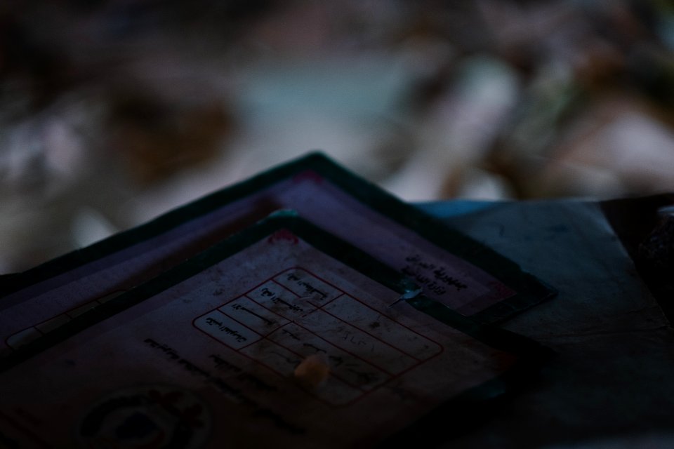 Views around the ruined ID card office in Shingal in April of 2019, following war with the Islamic State 17