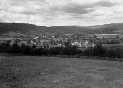 View of Llyswen, Breconshire and the Wye valley (1294230)