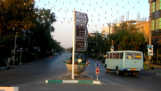 View of North Ferdowsi st - Nishapur 1