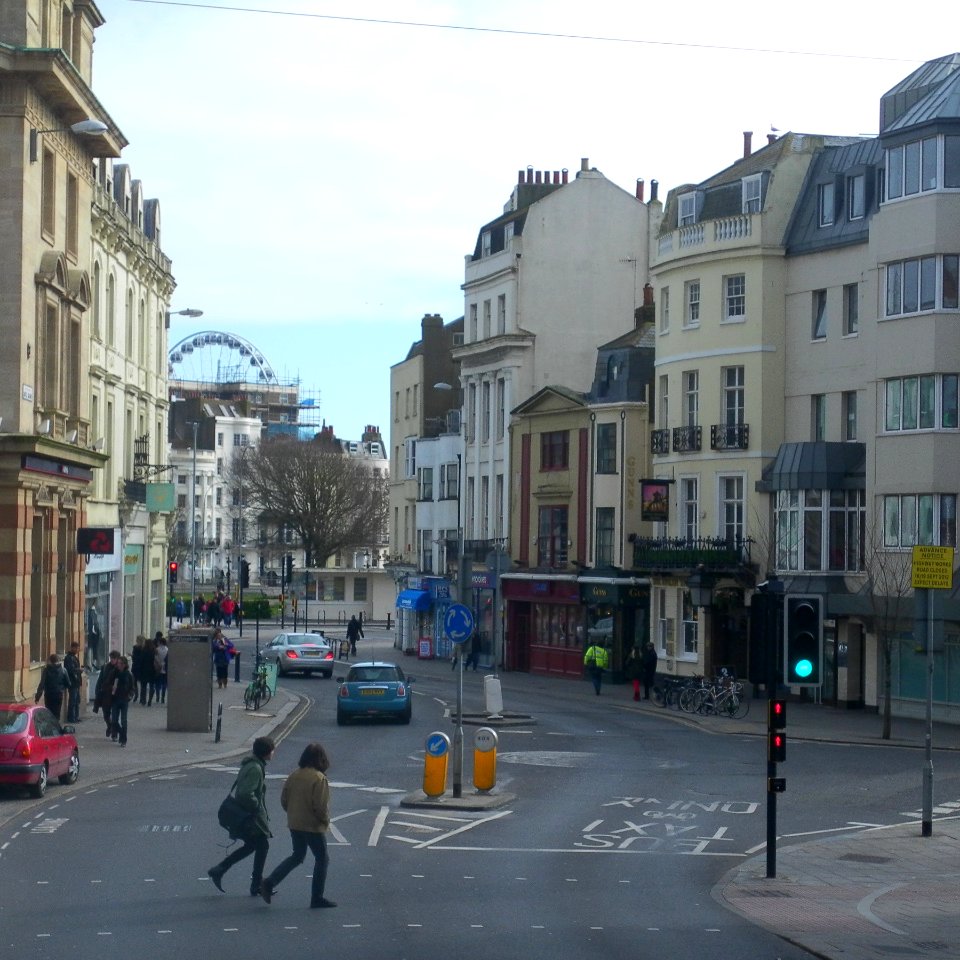 View of Castle Square, Brighton (March 2013) (Looking East)