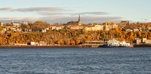 View of Lévis from Quebec City, Canada