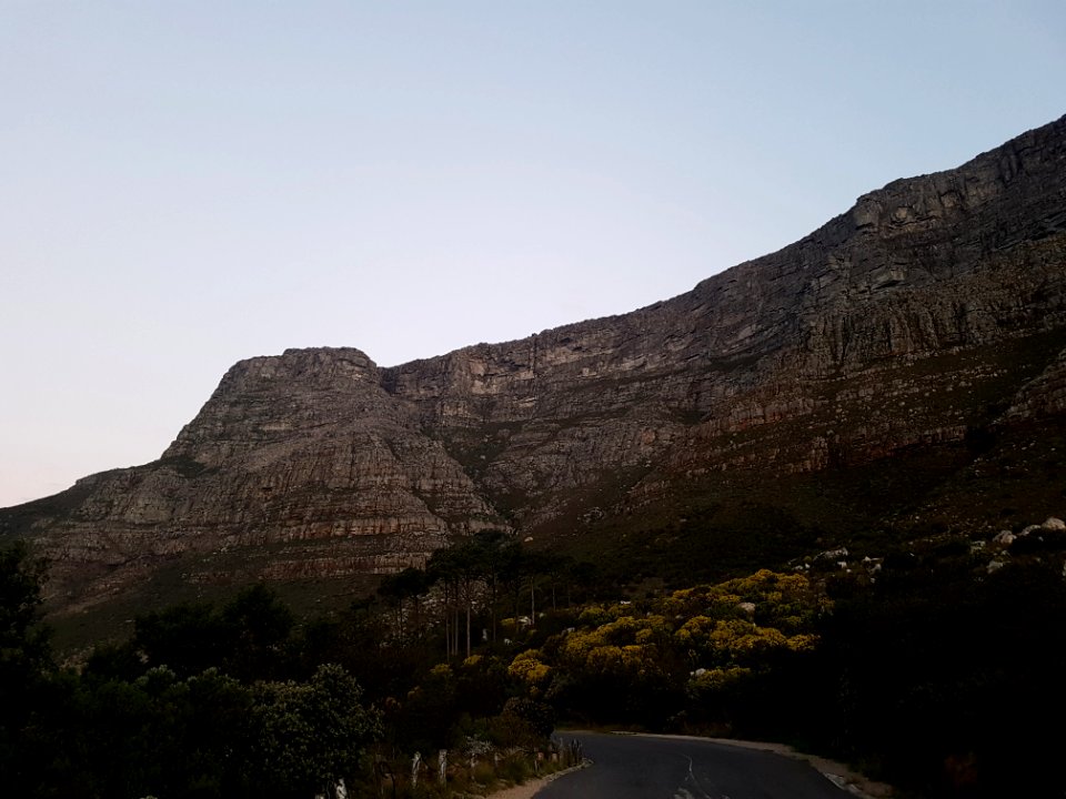 View of Cape Town from halfway up the Table Mountain 06