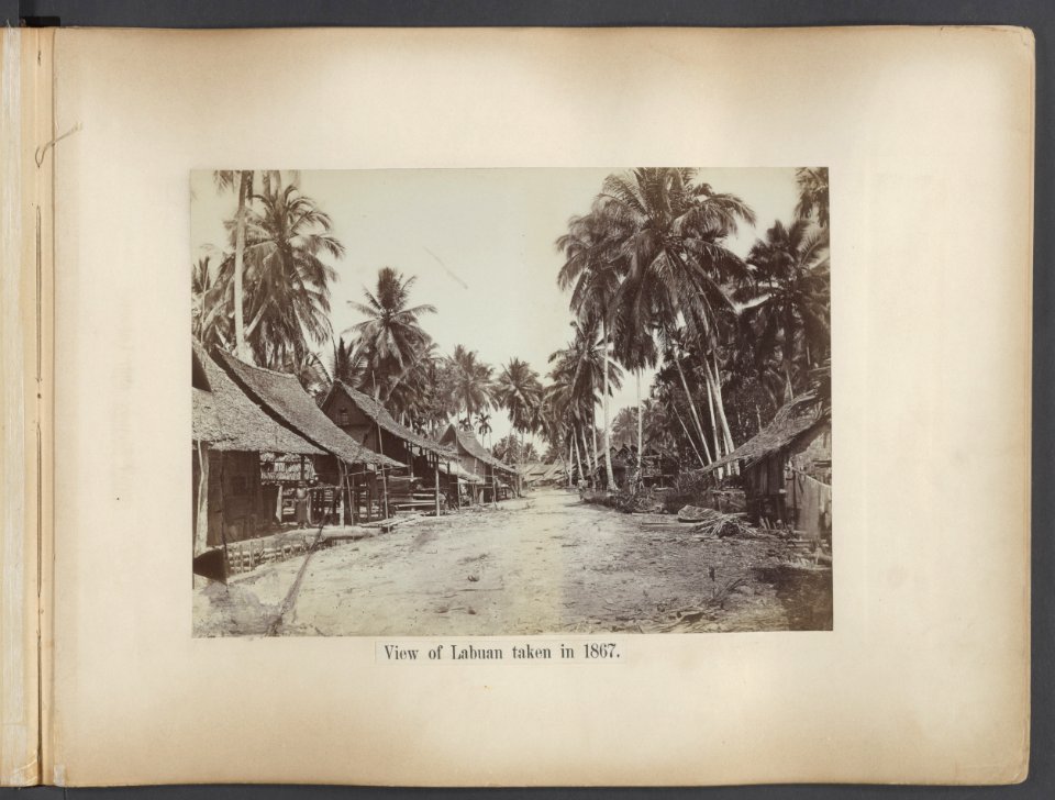 View of Labuan taken in 1867, Bestanddeelnr 815 07