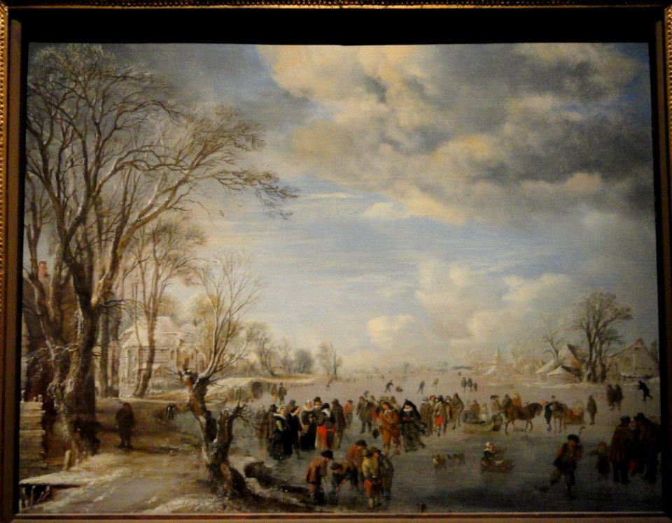 View of Dordrecht from the North by Jan van Goyen, 1651 - Corcoran Gallery of Art - DSC01339