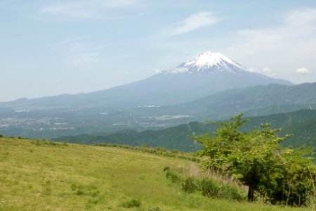 View of Mount Fuji from Mount Ōno