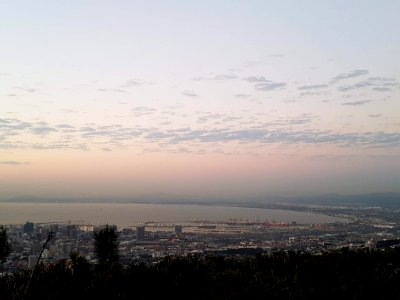 View of Cape Town from halfway up the Table Mountain 10