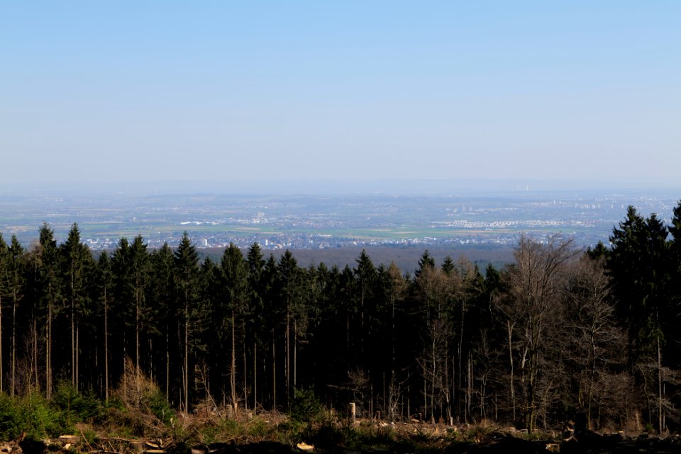 View from Haderweg Taunus 2020-03-25 53
