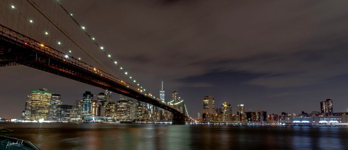 View Of Manhattan From Brooklyn Bridge Park (256846719) photo