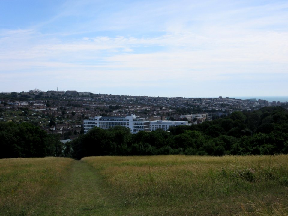 View from Hollingbury Hill, Brighton (July 2015) (2)