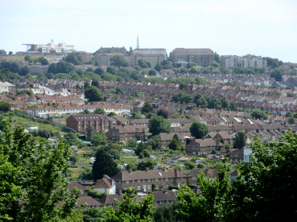 View from Hollingbury Hill, Brighton (July 2015) (1)