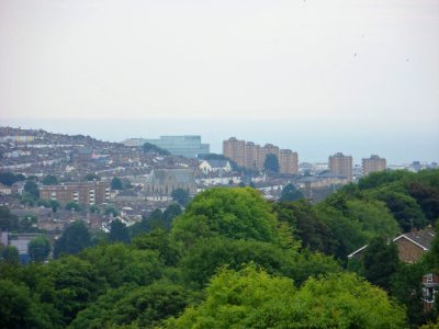 View from Hollingbury Hill, Brighton (August 2013) (4)