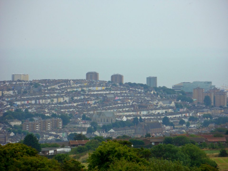 View from Hollingbury Hill, Brighton (August 2013) (41)