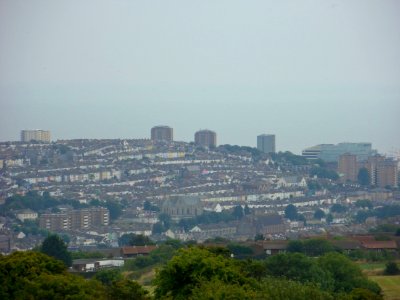 View from Hollingbury Hill, Brighton (August 2013) (41)