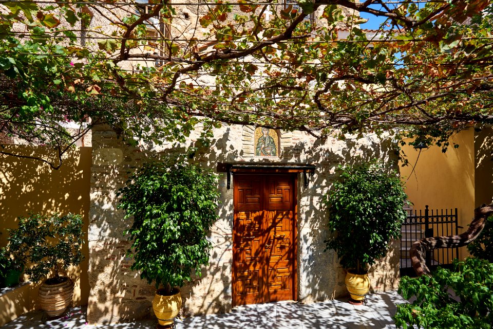 View of the Church of Agia Paraskevi at 62 Aiolou Street on August 16, 2020