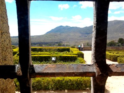 View of the mountains and Gardens of the Friars