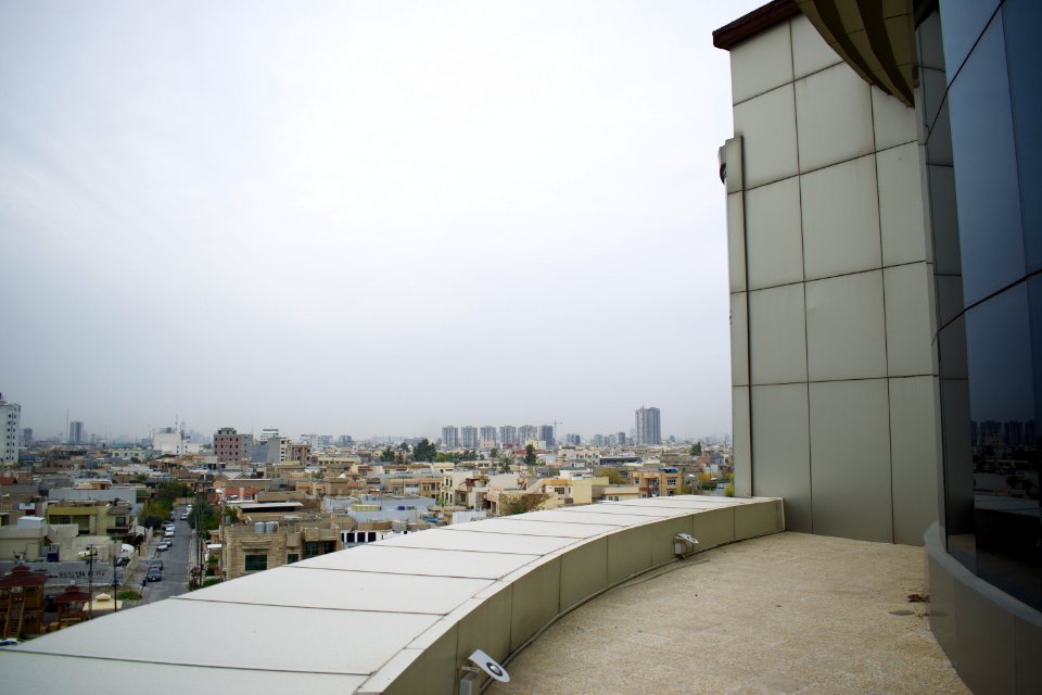 View of the Erbil skyline from the Cristal Hotel in Erbil 7