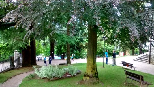 View of the Esino Lario museum grounds