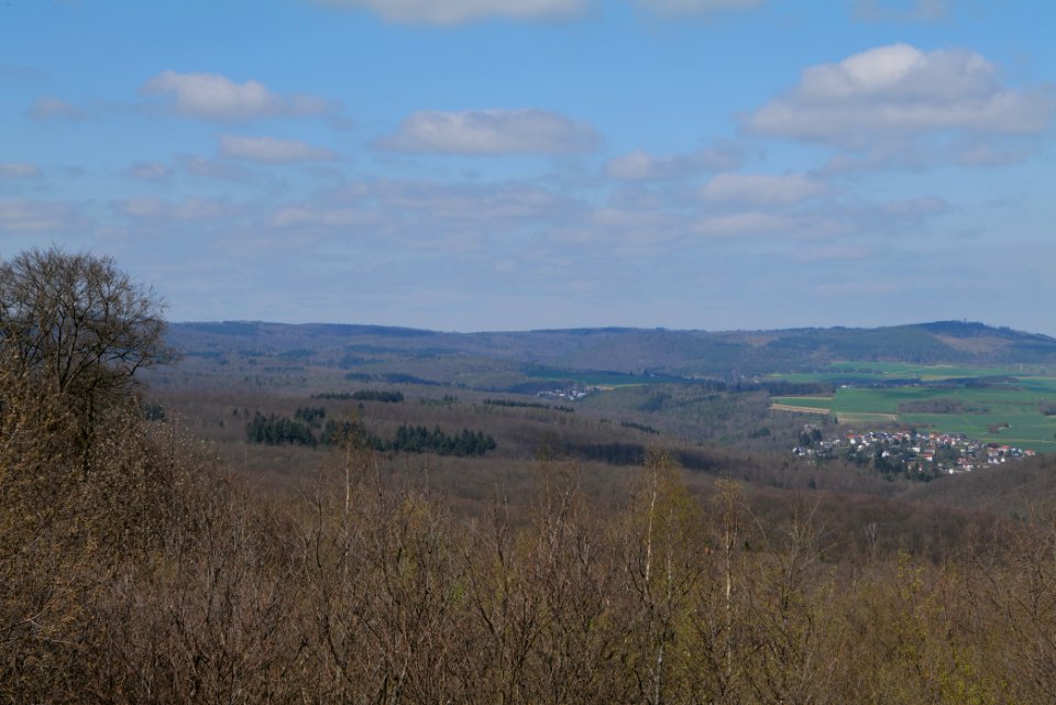 View from Gaulskopf tower Taunus 2021-04-02 19