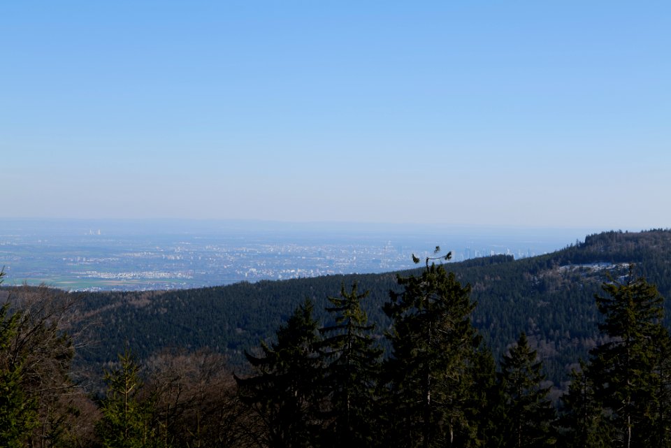 View from Großer Feldberg 2020-03-23 02