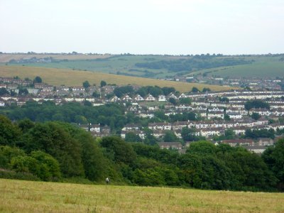View from Hollingbury Hill, Brighton (August 2013) (24)
