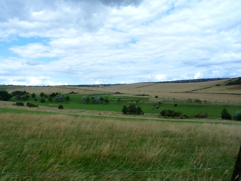 View from Footpath above East Brighton Golf Course (August 2014) (8)