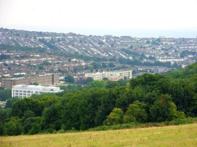 View from Hollingbury Hill, Brighton (August 2013) (18)