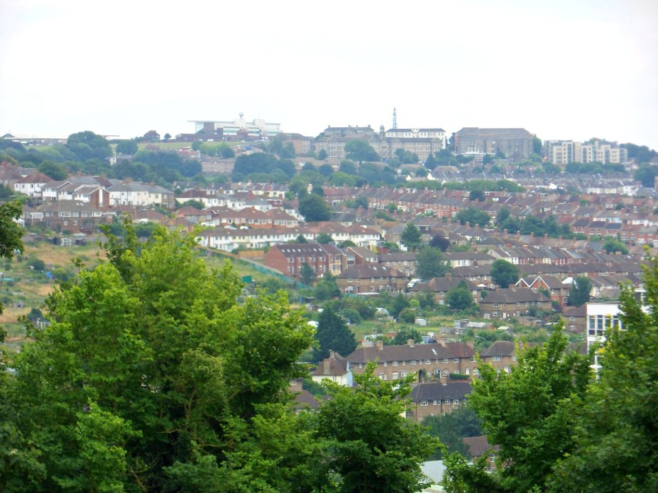 View from Hollingbury Hill, Brighton (August 2013) (1)