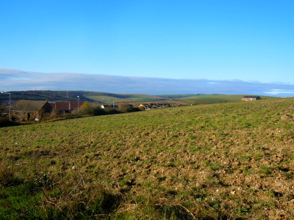 View from Fields around Foredown Tower, Foredown Road, Portslade (November 2015) (1)