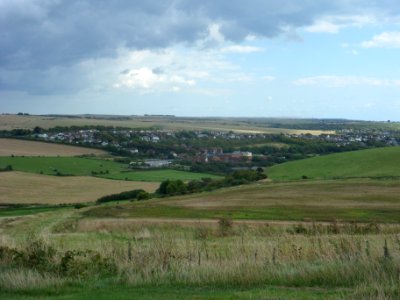 View from Footpath above East Brighton Golf Course (August 2014) (7)