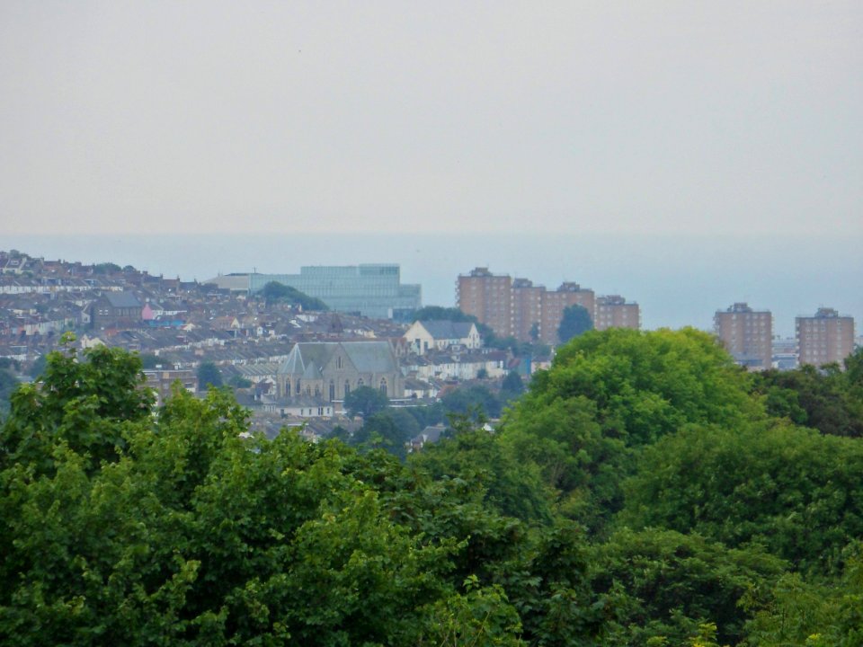 View from Hollingbury Hill, Brighton (August 2013) (2)