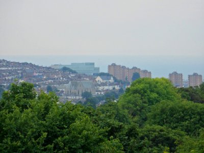 View from Hollingbury Hill, Brighton (August 2013) (2)