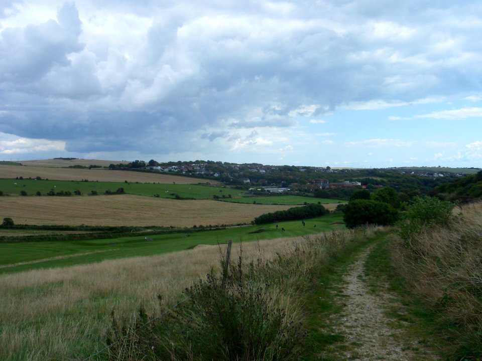 View from Footpath above East Brighton Golf Course (August 2014) (10)