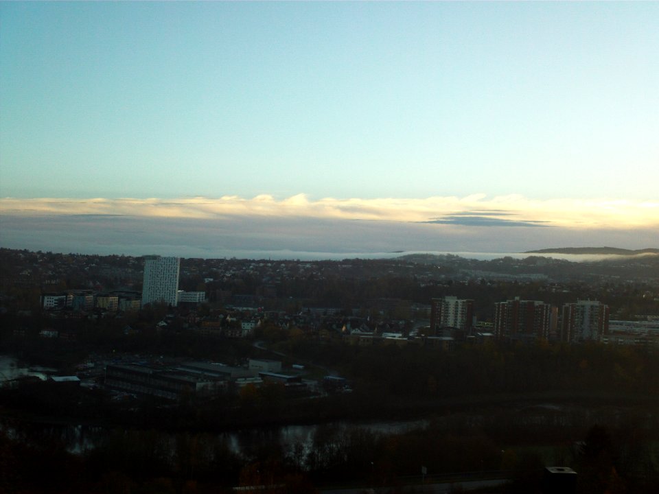 View from Gråkallbanen