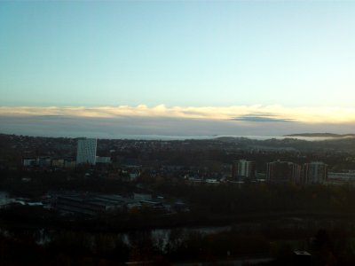 View from Gråkallbanen