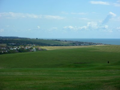 View from Footpath above East Brighton Golf Course (August 2014) (6)