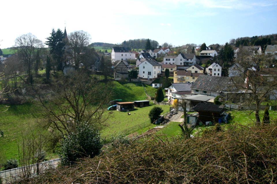 View over Alsbach Ww Germany