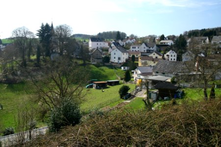 View over Alsbach Ww Germany