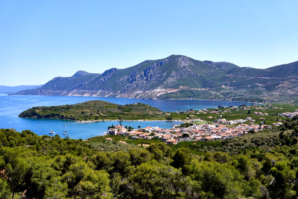 View of Palaia Epidaurus on 23 May 2019