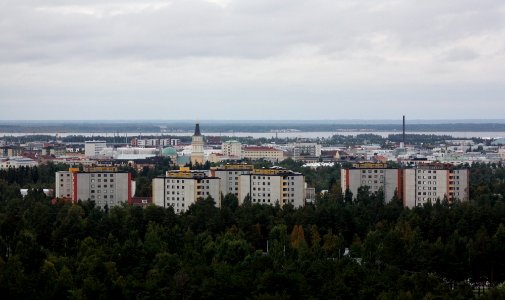 View of Oulu from Puolivalinkangas Watertower 20110903