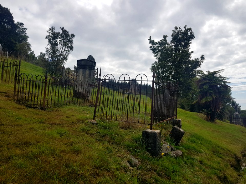 View of Ross Historic Cemetery