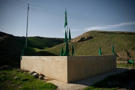 View of the Kakaii shrine of Sayid Ismael near Wardik