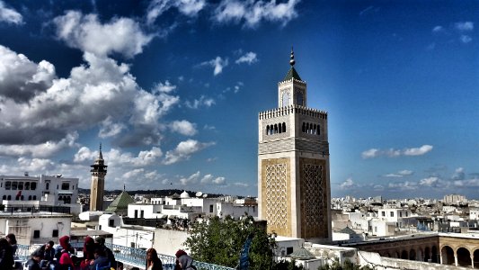 View of the medina of Tunis