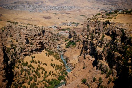 View of the gorge at Rawanduz 01