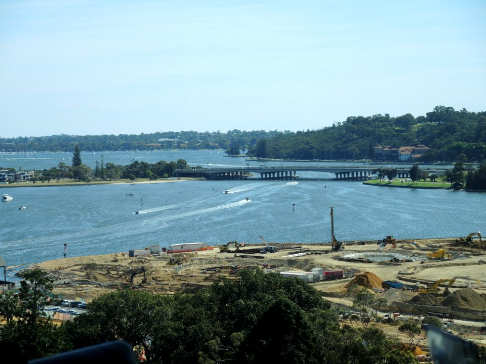 View south from Council House, Perth 14 (E37@OpenHousePerth2014)