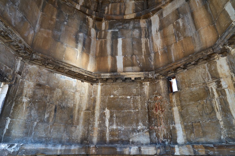 View of the interior of the Clocktower of Andronicus Cyrrhestes on August 2, 2020
