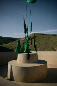 View of the Kakaii shrine of Sayid Ismael near Wardik 13