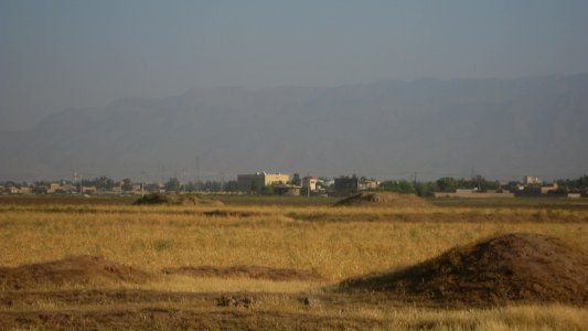 View of Southeast cityside of Nishapur from Erfan blv 7
