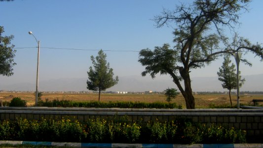 View of Southeast cityside of Nishapur from Erfan blv 2