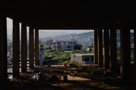 Views in April 2019 around the city center of Shingal 27