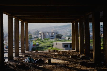 Views in April 2019 around the city center of Shingal 26